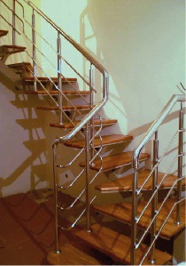 Элитные лестницы комбинированные 