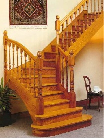 Забежные деревянные лестницы